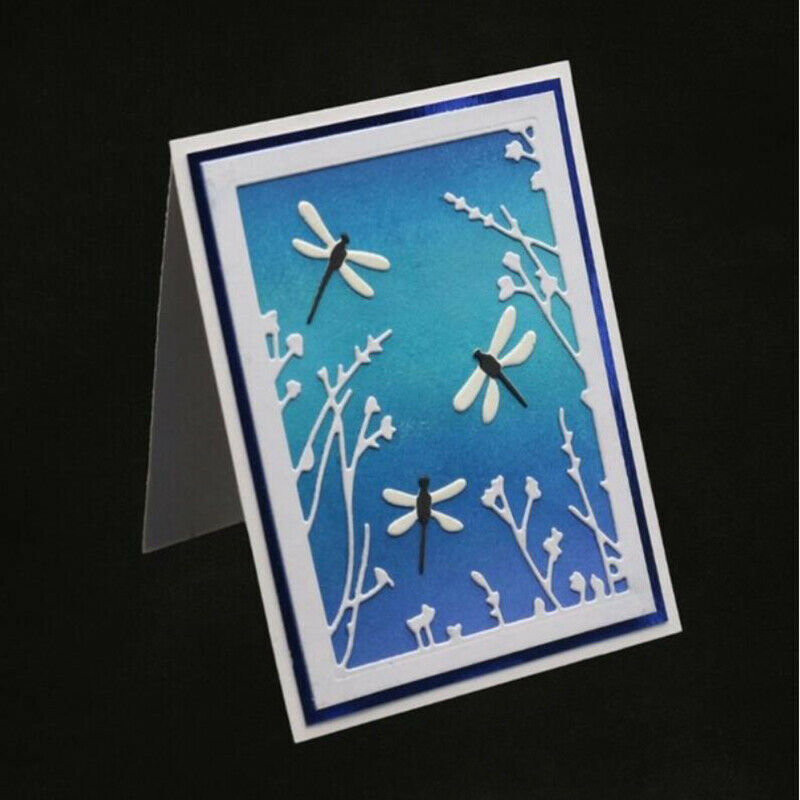 Dragonfly Metal Cutting Dies Stencil DIY Scrapbooking Album Stamp Card Cr.l8