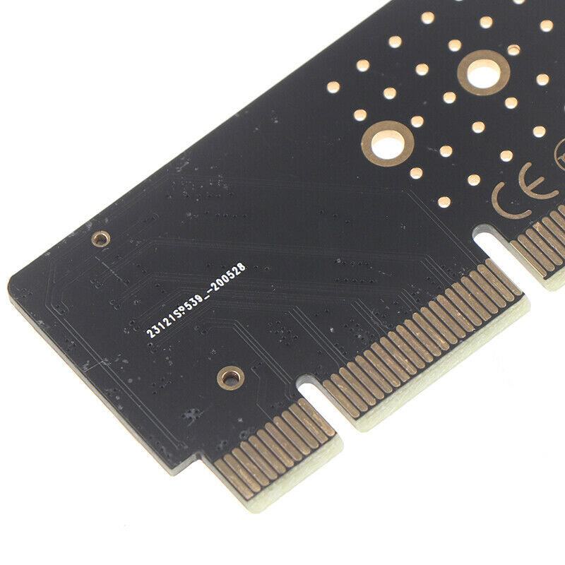 M.2 NVMe SSD to PCIe Card M2 Key M Driver Hard Drive Adapter x4x8x16 SlotY1