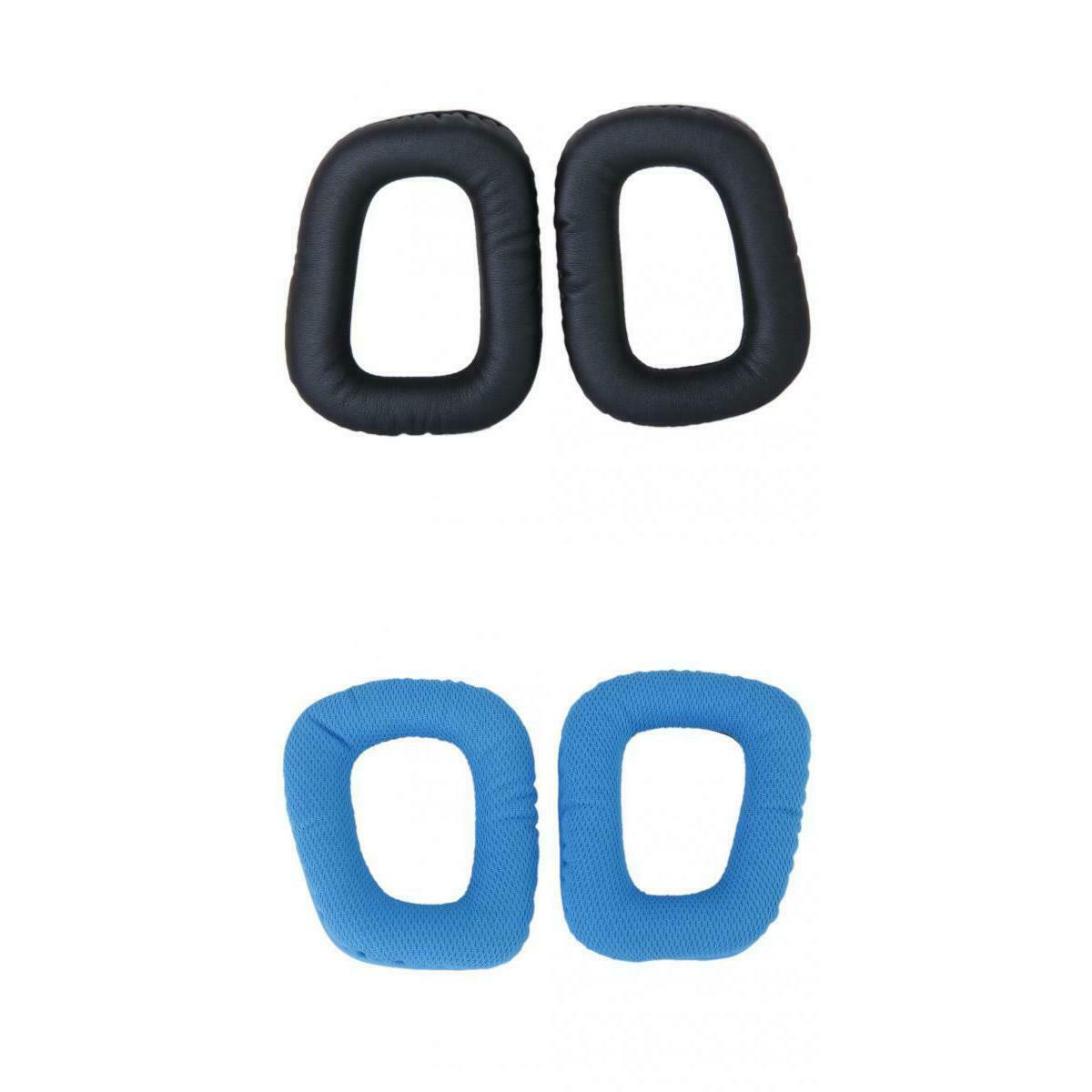 2 Pairs Replacement Ear Pads Ear Cushions for Logitech G35 G930 G430 F450