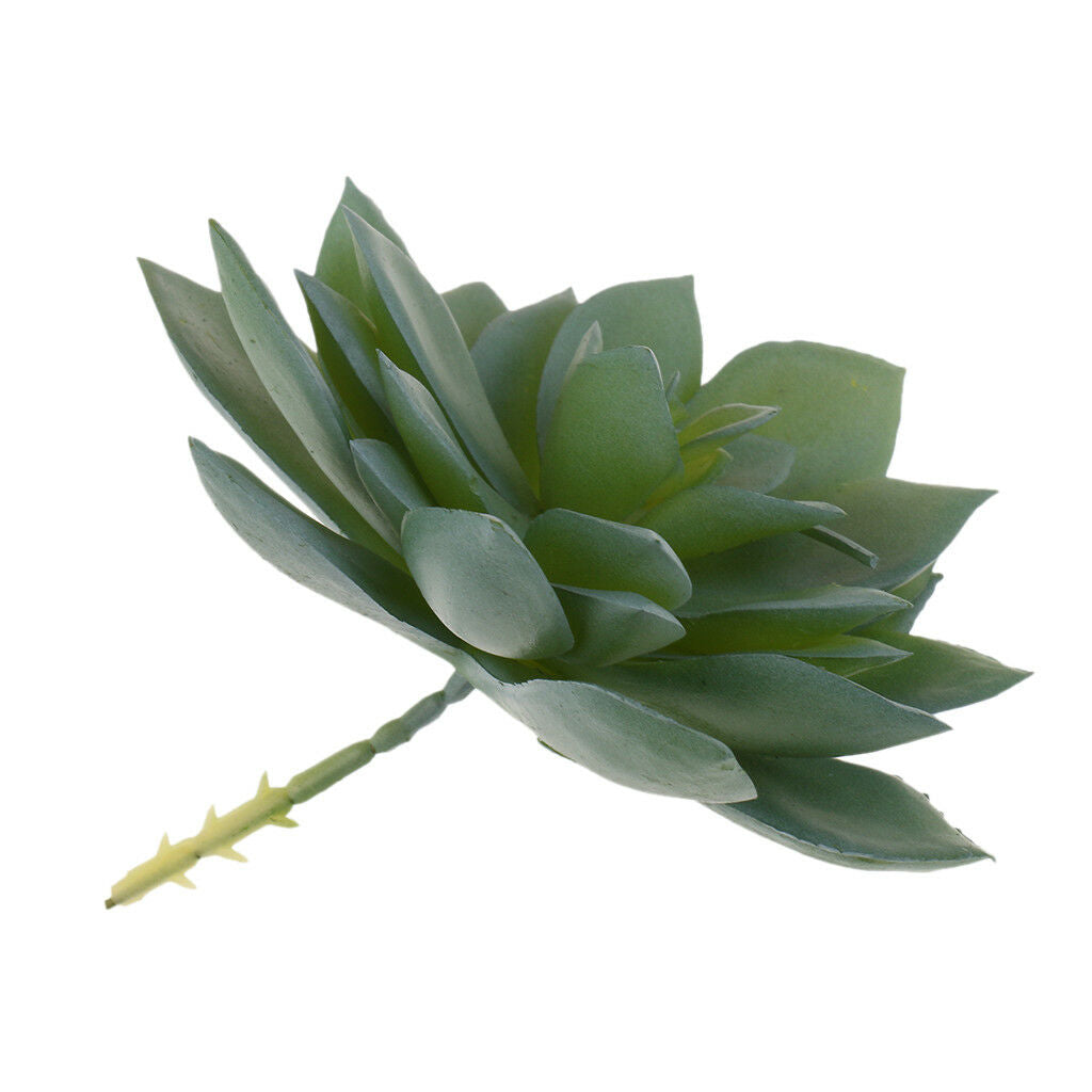 2pcs Artificial Flowers Lifelike Succulent Plants Real Touch Echeveria Lotus