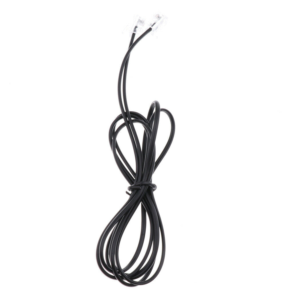 Fixed Dial Telephone Corded Home Office Hotel Desktop Landline Phone Black