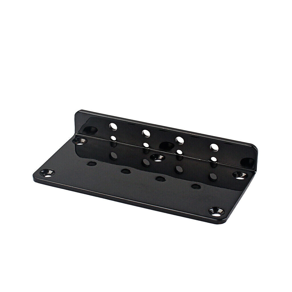 Practical Black Bridge Baseplate Base for Bass Guitar 4 String Accessory