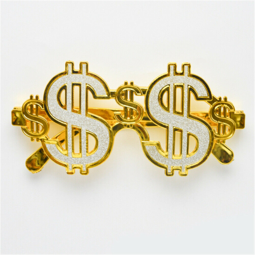Fool Day Halloween Funny Glasses Dollar Symbol Glasses Decoration ToysDD