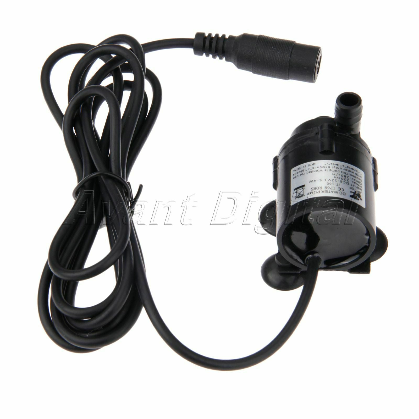 6V-12V Pump Brushless Amphibious Water Fountain Pump Wire w/ Female Interface