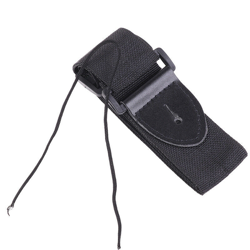 68cm-124cm Universal Guitar Strap Adjustable Nylon Guitar Belt with PU Le.l8