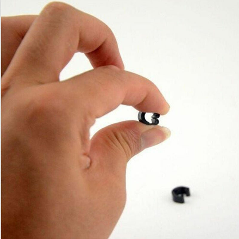 10 X Road Mountain Bike Bicycles Brake Cable Guides Housing Hose C-Clip,.l8