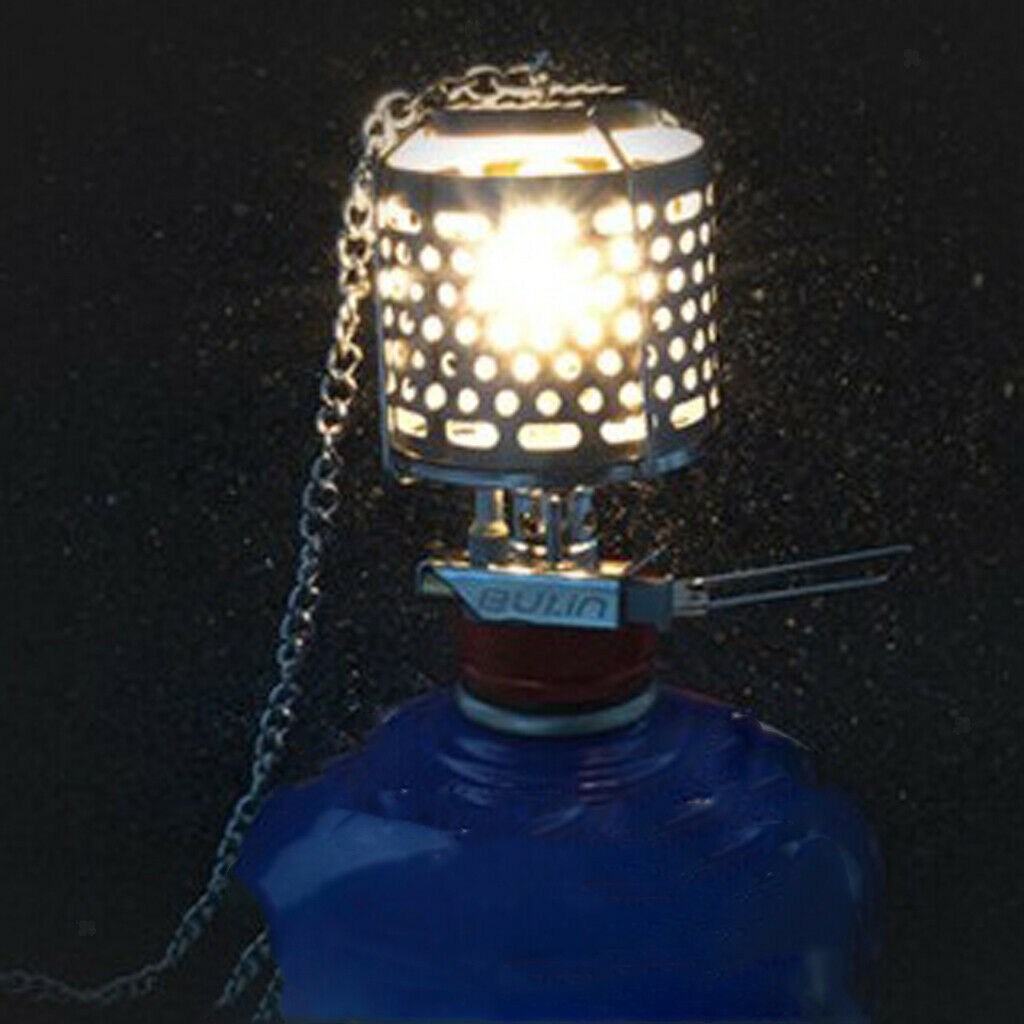 Portable Pocket Metal Camping Gas Lantern Gas Tent Lamp Light Night Lights