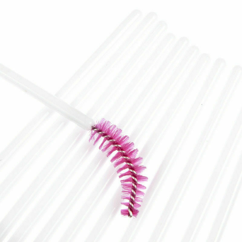 50x Disposable Eyelash Brush Mascara Wands Applicator Tool
