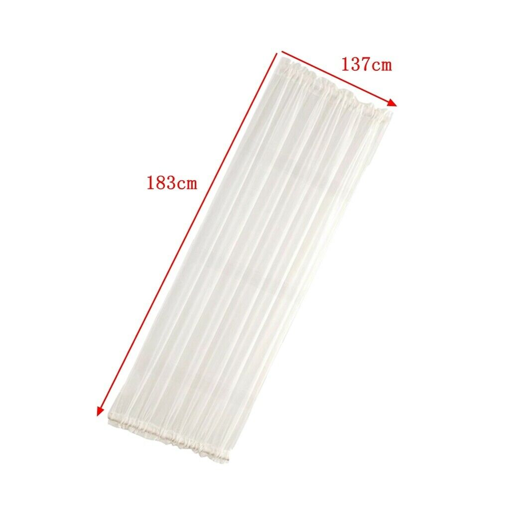 2pcs French Door Panels Living Room Window Treatment Panels Bedroom Kitchen