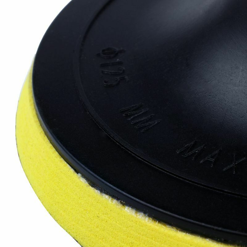 M14 Backing Pad Polishing Buffing Plate Rubber Universal Dia 125MM F9E5E5
