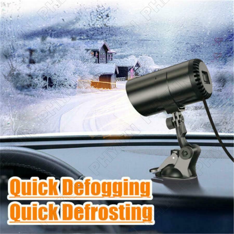 12V 150W Car Windshield Fast Heater Cooling Fan Defroster w/ Bracket Universal