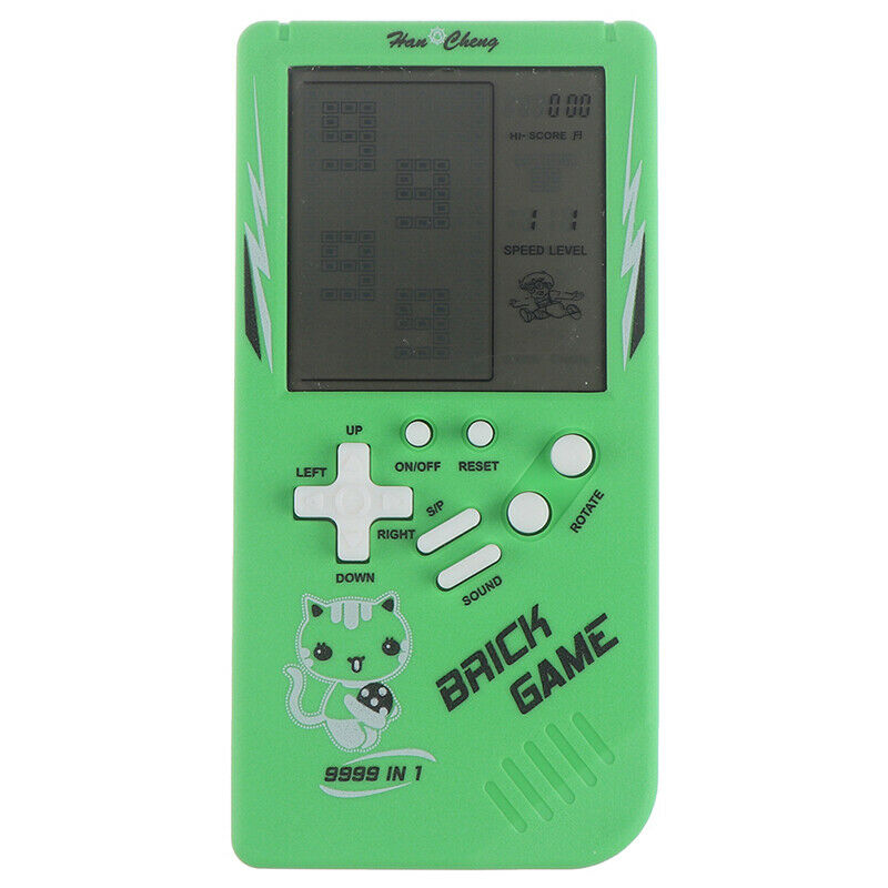 Big Screen Classic Handheld Game Machine Brick Game Kids LCD Electronic  .l8