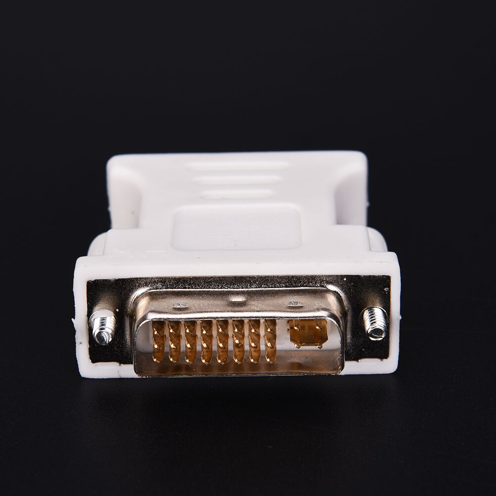 portable top dual link connector DVI-I male analog 24+5 To VGA female adapter.DD