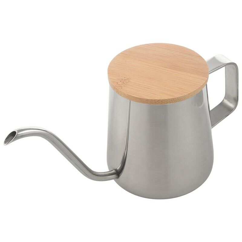 350Ml Long Narrow Spout Coffee Pot Gooseneck Kettle Stainless Steel Hand Drip A5