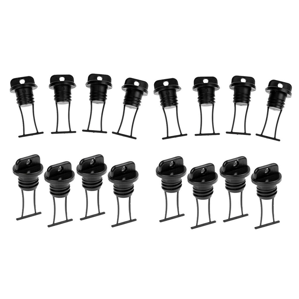 16x Universal Kayak Canoe Drain Holes Plugs Scupper Plug Stopper Accessories