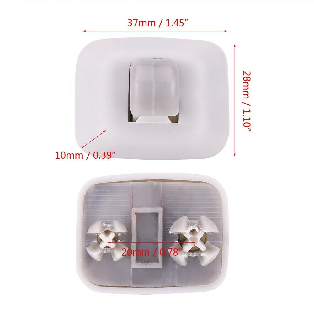 Auto Sun Visor Clip Hook Bracket Hanger Replacement For Audi A1 A3 A4 A5 Q3 Q5