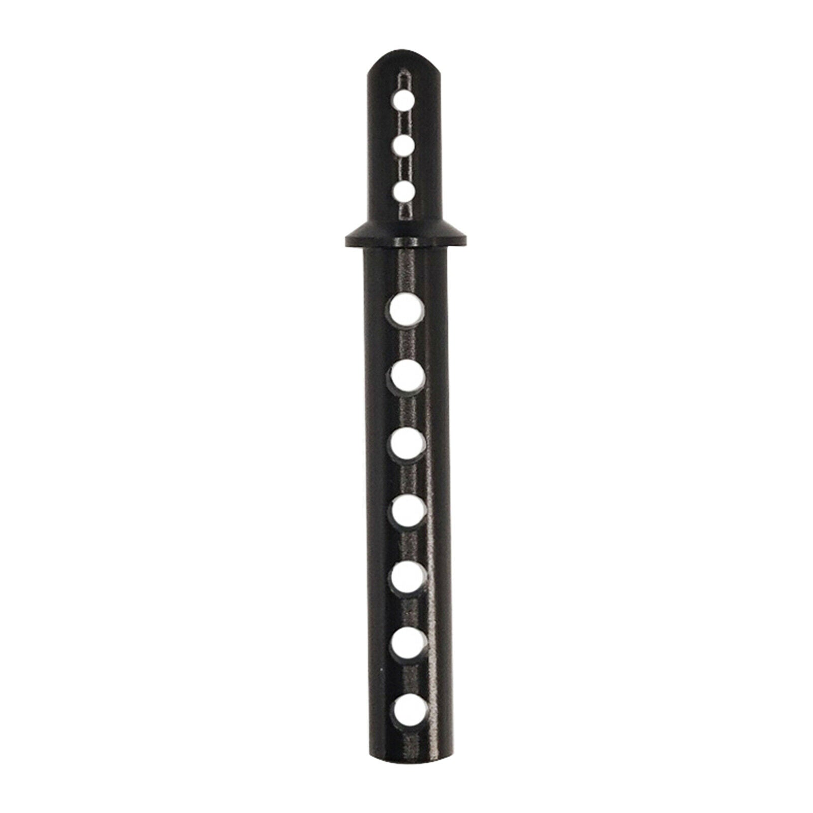 Aluminum Body Post Mounts With R-Clip Pins For 1:10 1: 8 RC Car Black