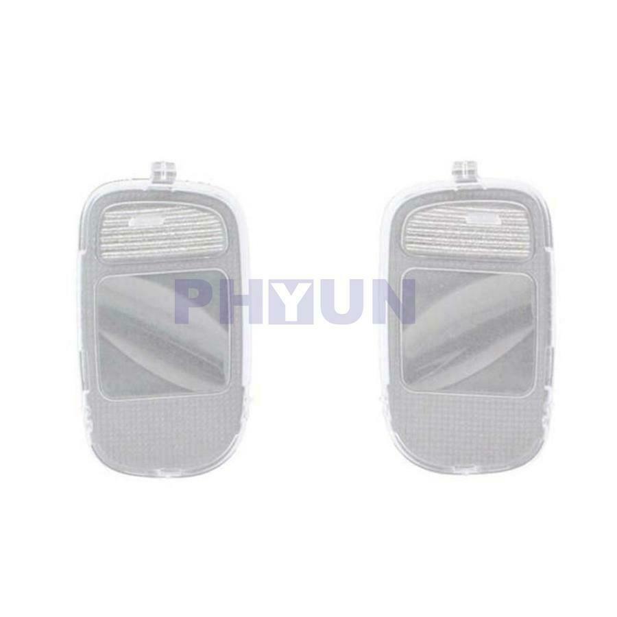 2x Car Interior Overhead Reading Light Lamp Clear Lens For Dodge Ram 2002-2010
