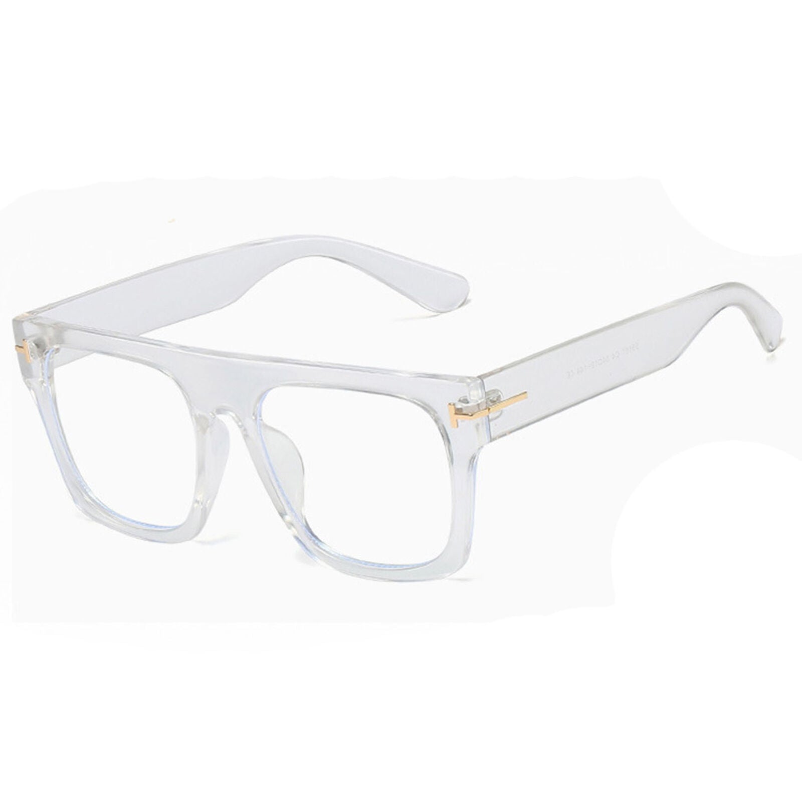 Women Men Oversized Clear Lens Eyeglasses Frames Unisex Eyewear New