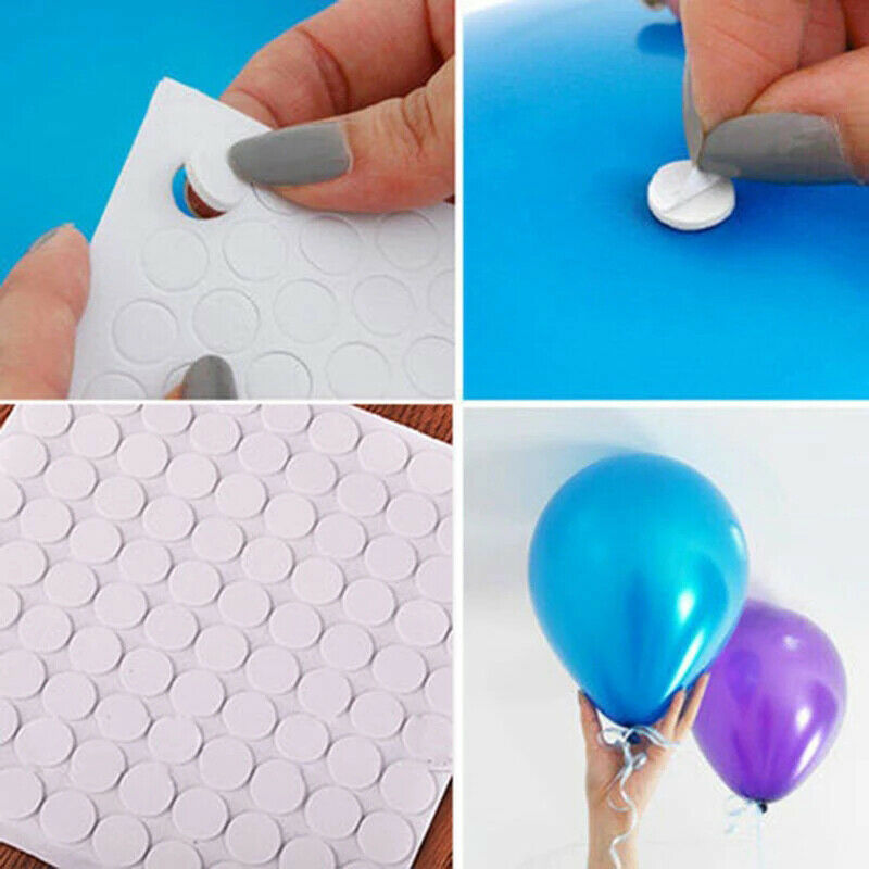 100 Points Balloon Attachment Glue Dot Birthday Party Wedding Supplies