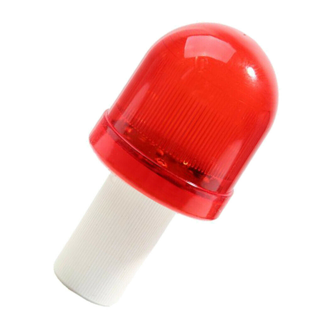 1pc Red LED Safety Warning Emergency Light Traffic Signal Lights w/ 3 Modes