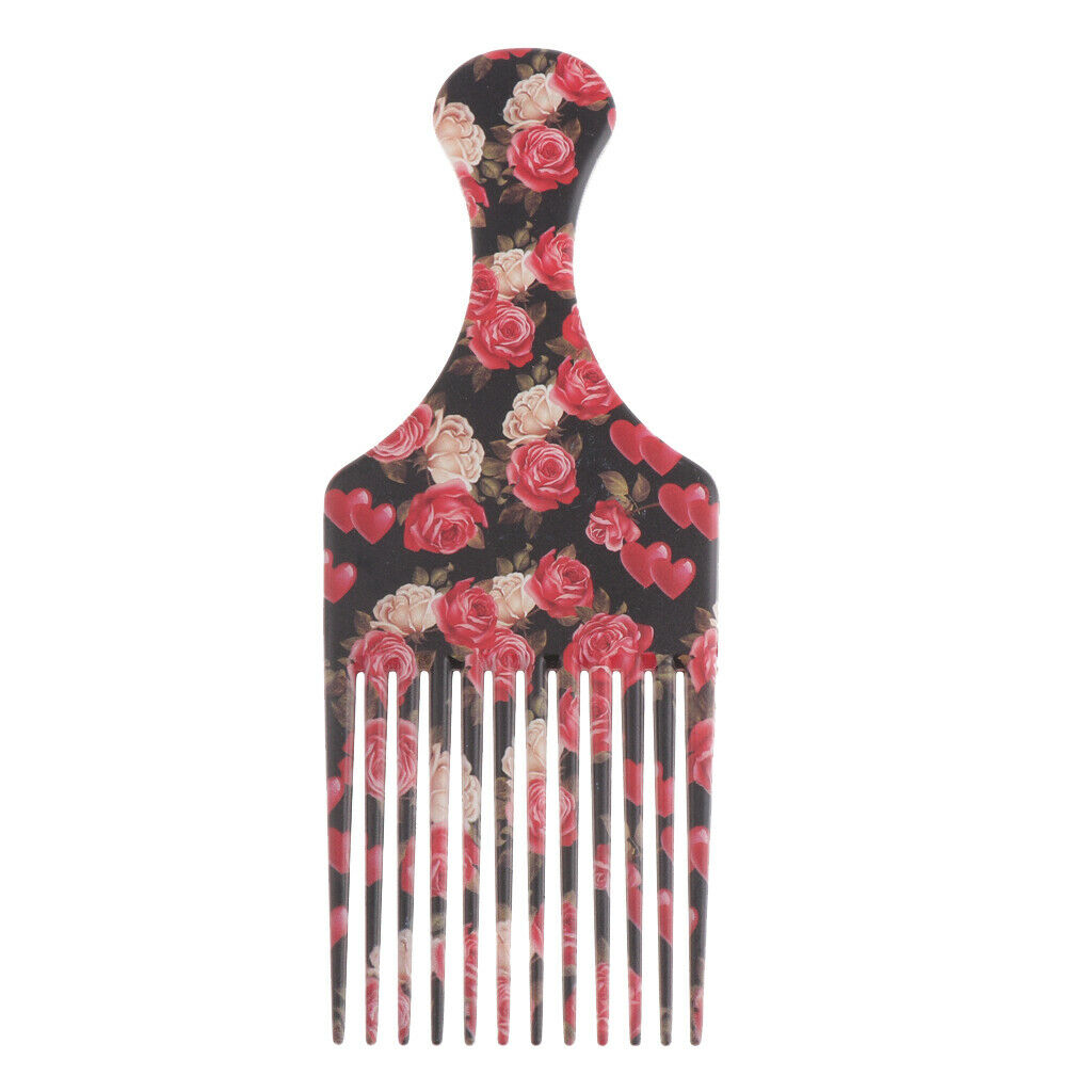 Men Women Oily Hair Comb Hairdressing Slick Back Hairstyle Brush Tool 2 Size