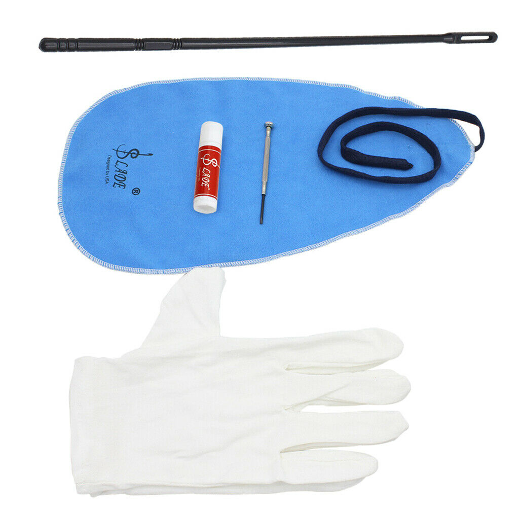 5-in-1 Sax Cleaning Care Kits Cleaning Cloth Cleaning Rod for Sax Accs Parts