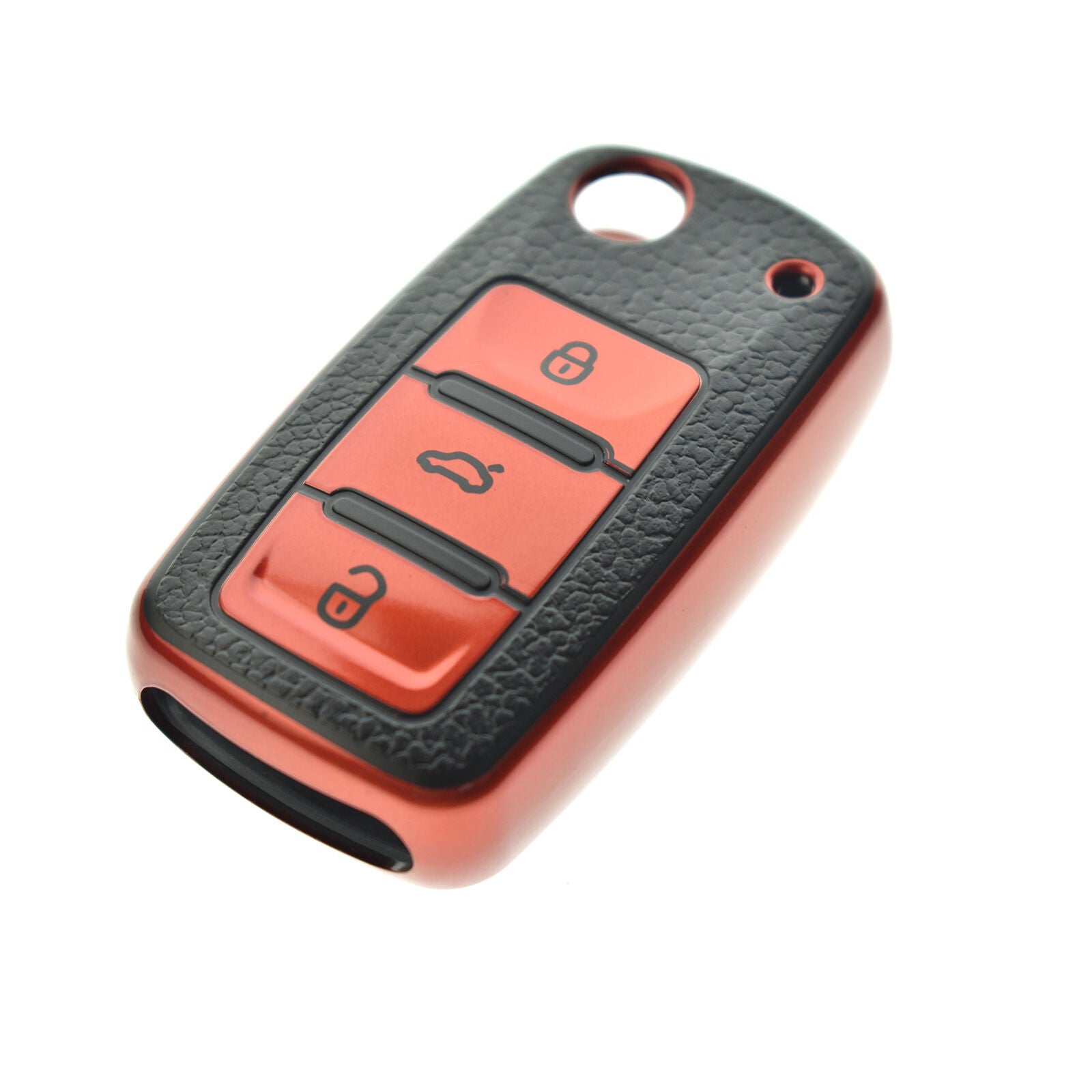 1x Brand New Key Fob Cover TPU Case For VW Golf GTI R32 Beetle Jetta Rabbit Polo
