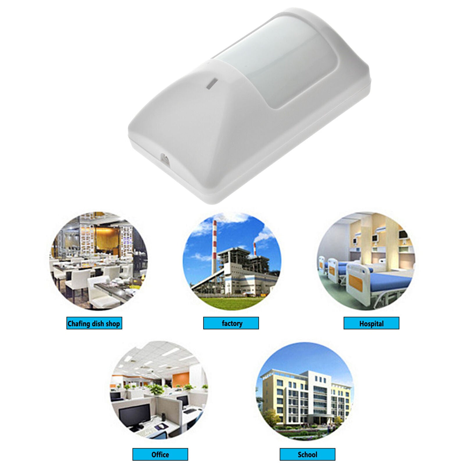 Anti-Pet PIR Motion Sensor Wired Alarm Dual IR Detector for Burglar Alarm System
