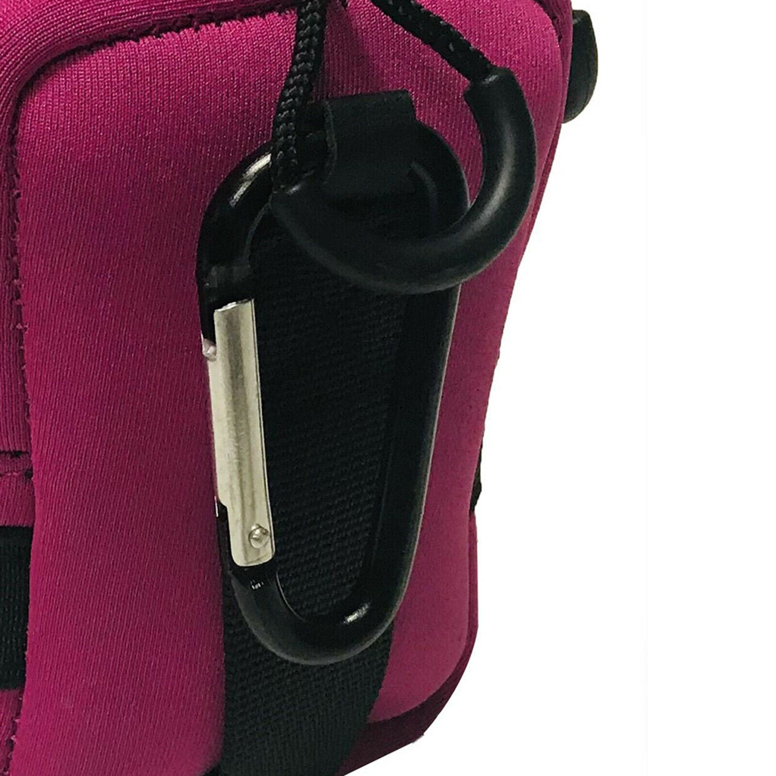 Golf Carry Bag Case Protector Double Zip Sports Accessories Rose Red