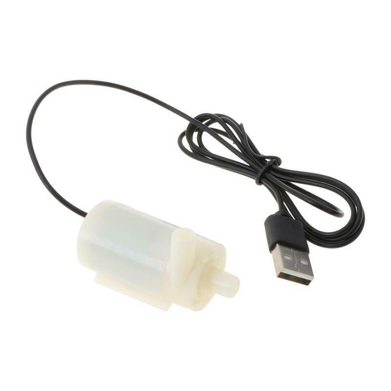 Micro Mini Submersible Water Pump Fish Tanks Aquarium Usb Powered DC 5V 2-3L/min