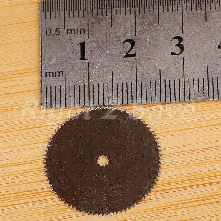 20Pcs HSS Rotary 25mm Circular Disc Saw Blade Wheel f/ Drills Cutter Tool