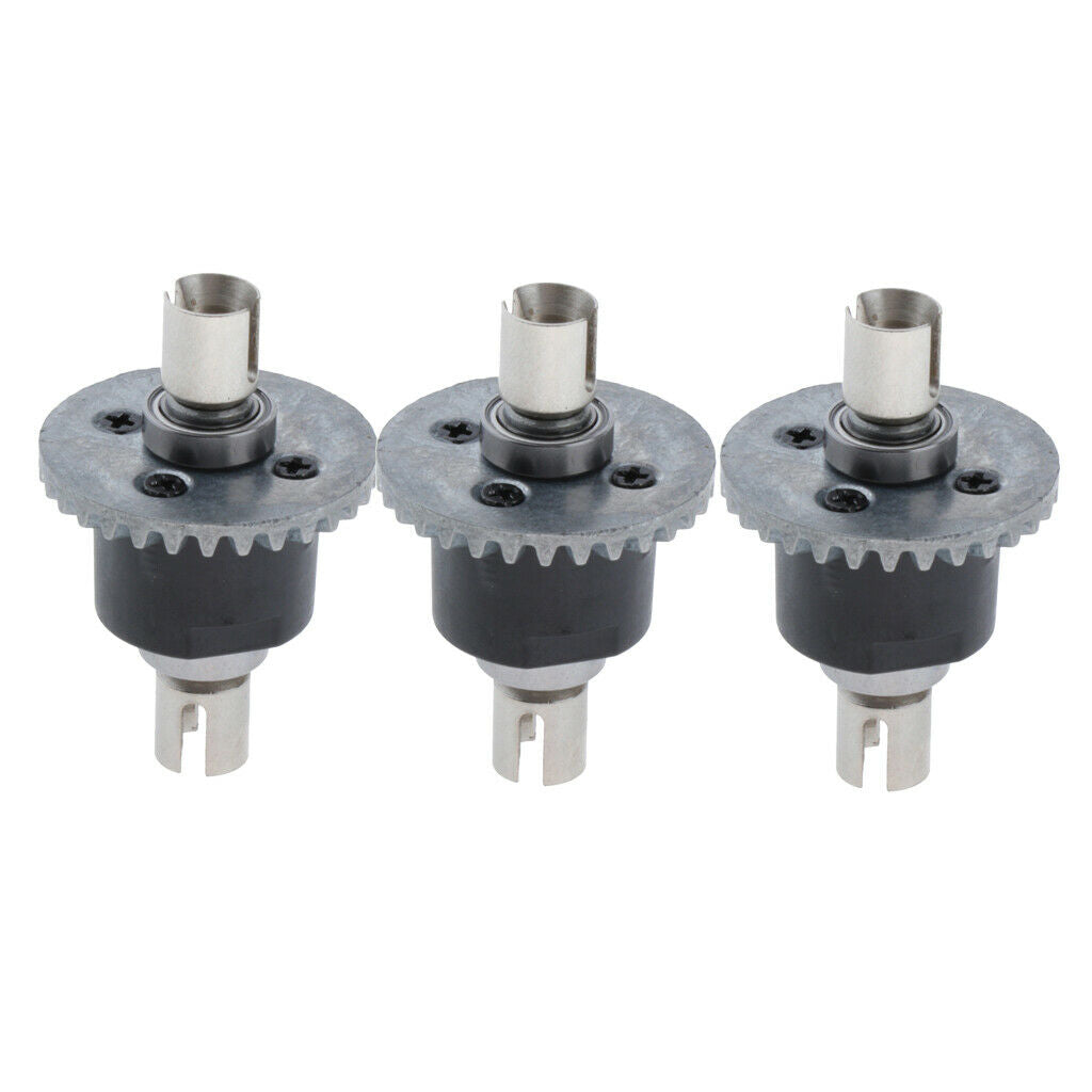 3Pcs RC Car Differential Gear for WLtoys 144001 1/14 RC Car Truck Accs