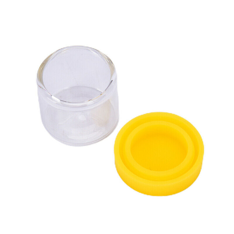 6ML Silicone Container Jar Glass Wax Oil Storage Lid Non-stick Mixed Col.l8
