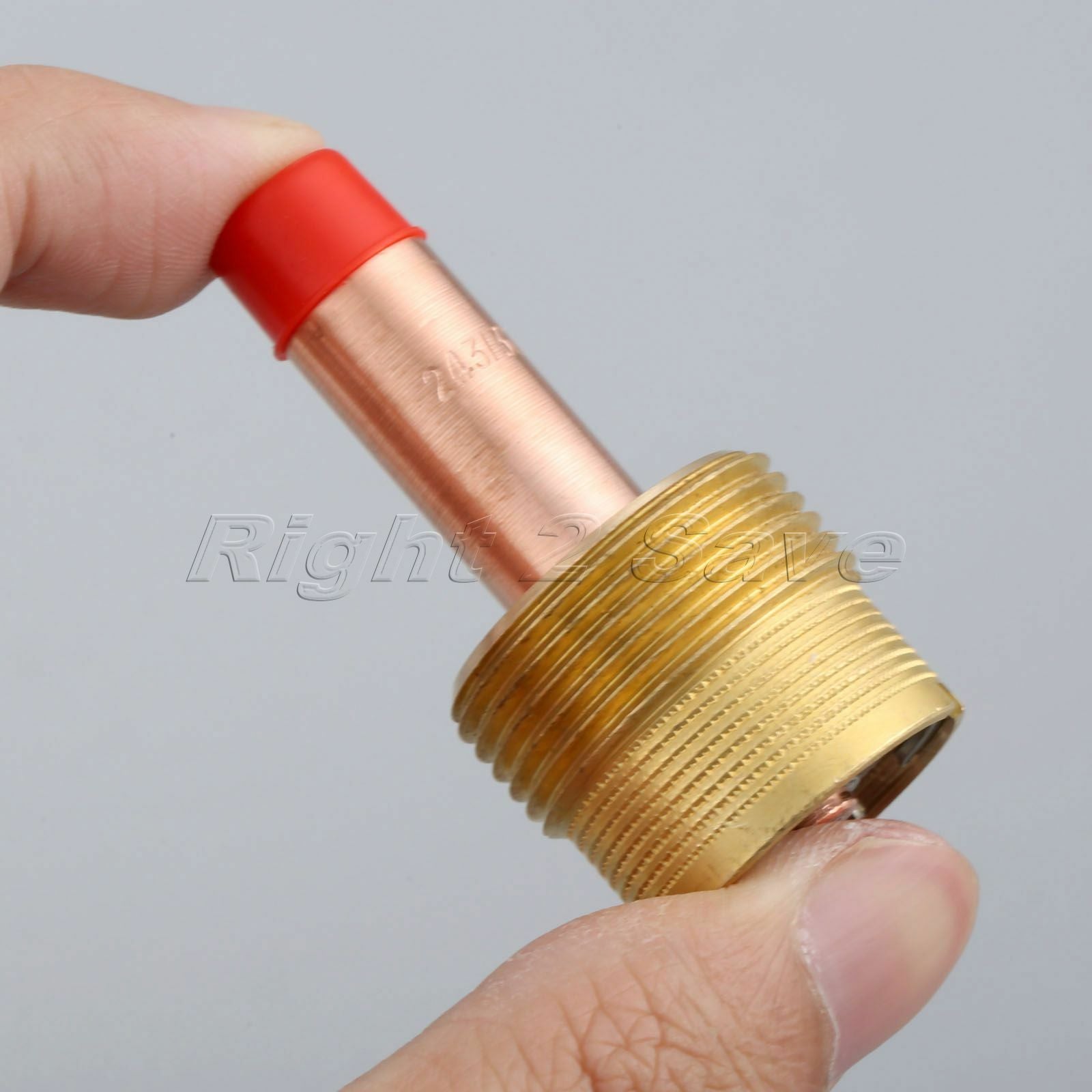 New 2pcs 45V64 3/32" TIG Gas Lens Collet Bodies for 17/18/26 Torch Accessories