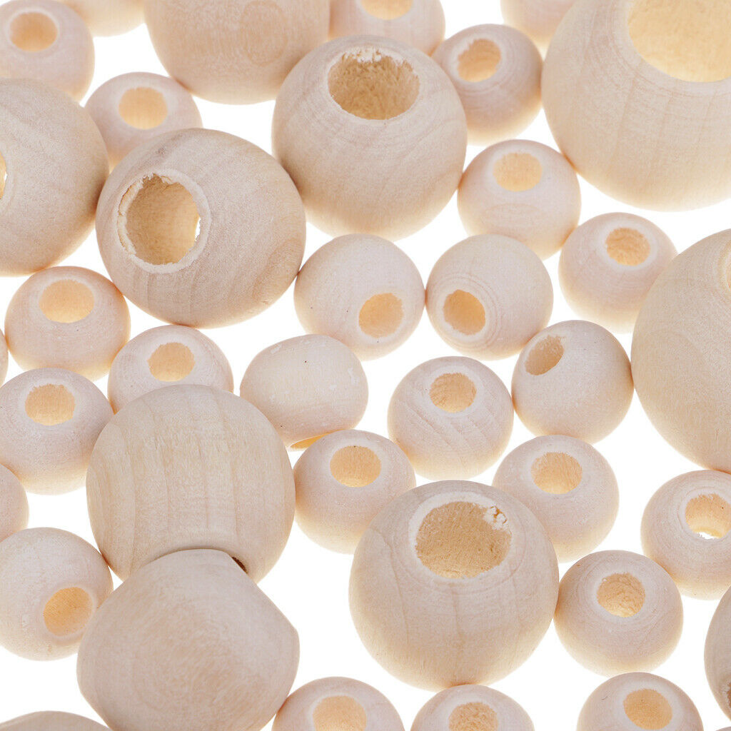 220x Round Macrame Beads Loose Bead for DIY Crafts Bracelet Jewelry Beading