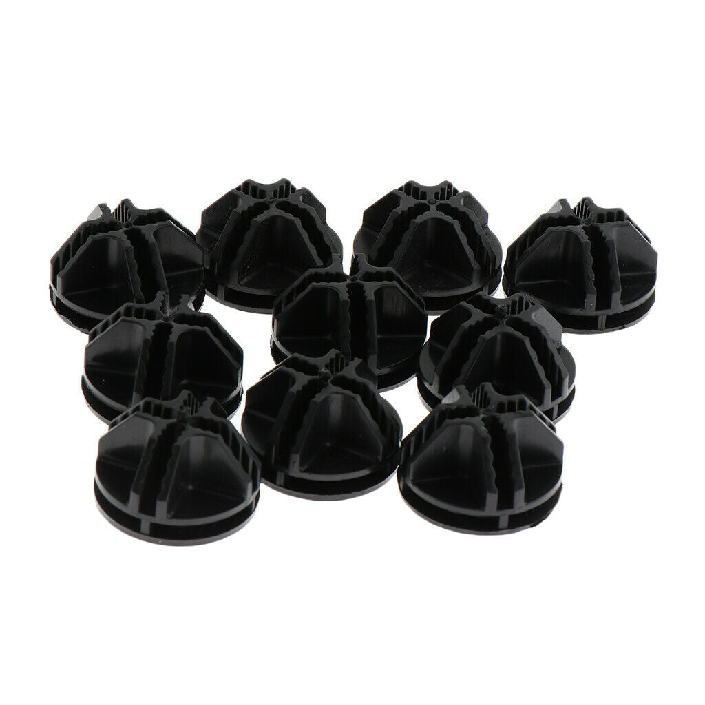 Set Of 10 Plastic Furniture Catches Lock For Wardrobe Locker