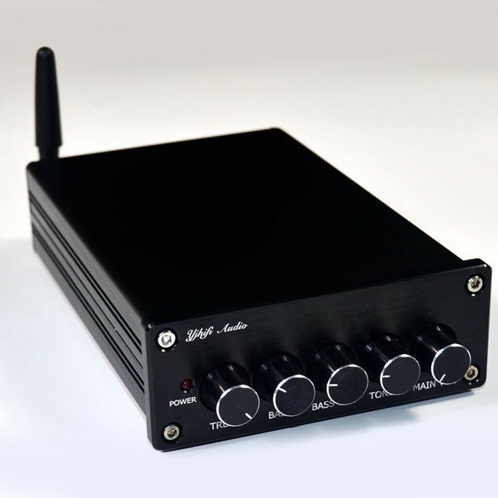 Portable HiFi Amplifier, 2x50W+100W TPA3116 2.1 Bluetooth 4.2 HiFi Amplifier