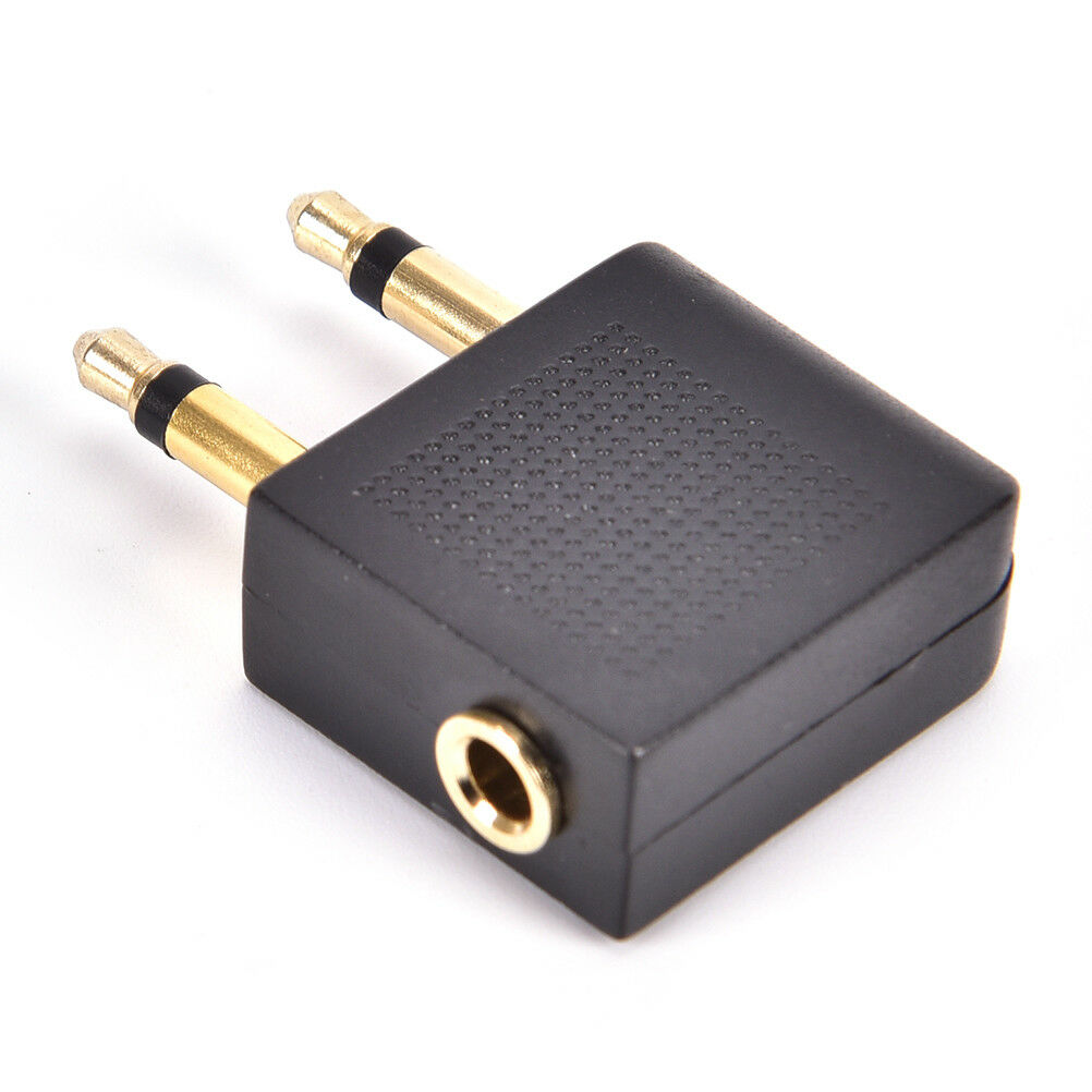 Airplane Airline Travel Headphones Jack Audio 3.5mm Adapter Converte.l8