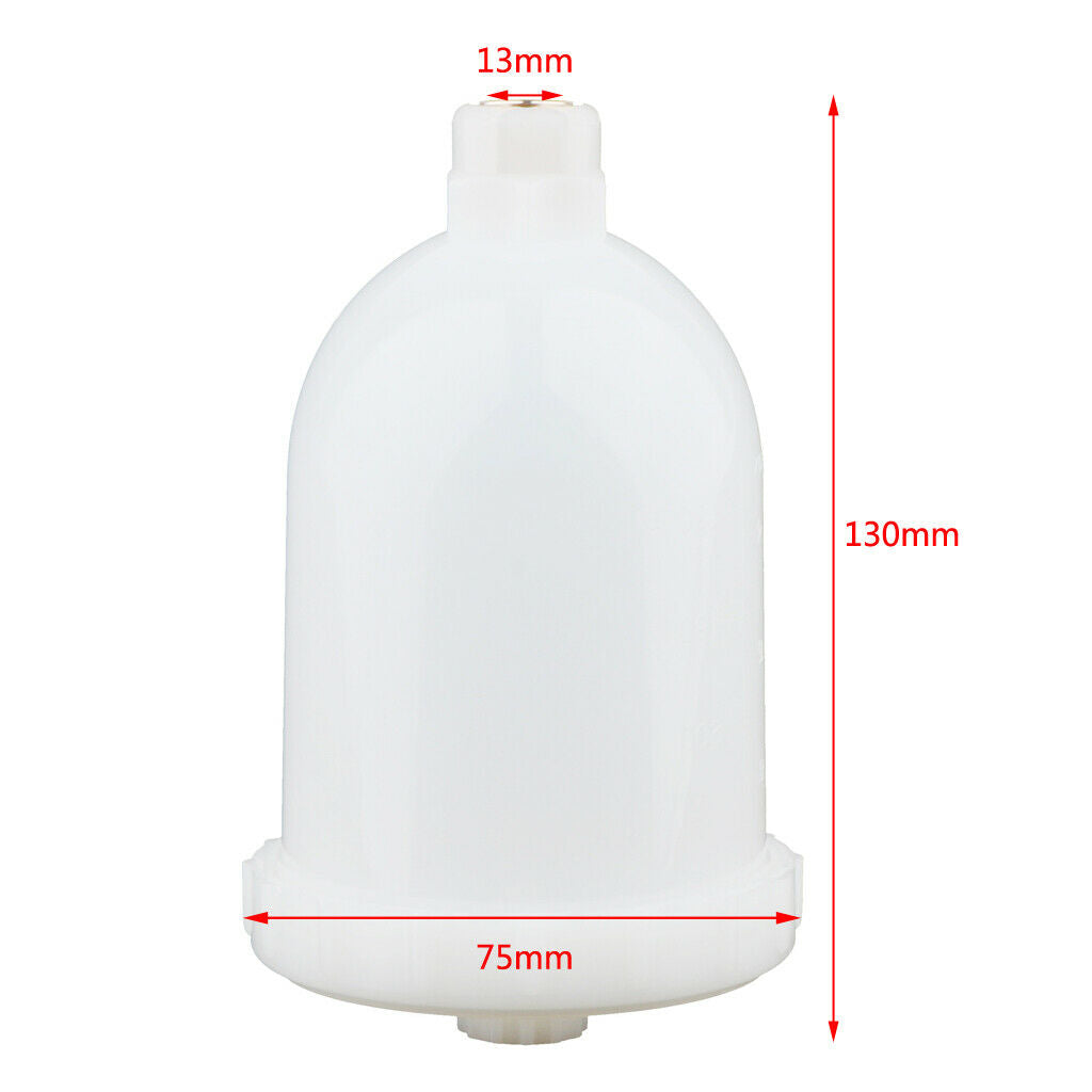 Plastic General Gravity Feed Spray Paint Sprayer Cup Pot 300ML 1.4mm Nozzle