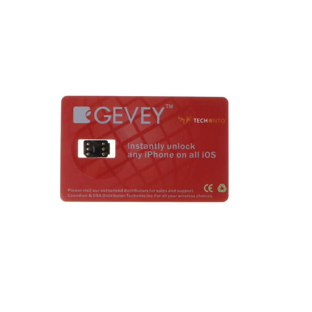 2x GPPLTE 4G+ Unlock Card Nano Sim For All  X/8/7/6S/6/5S/5/SE Plus + LTE Red