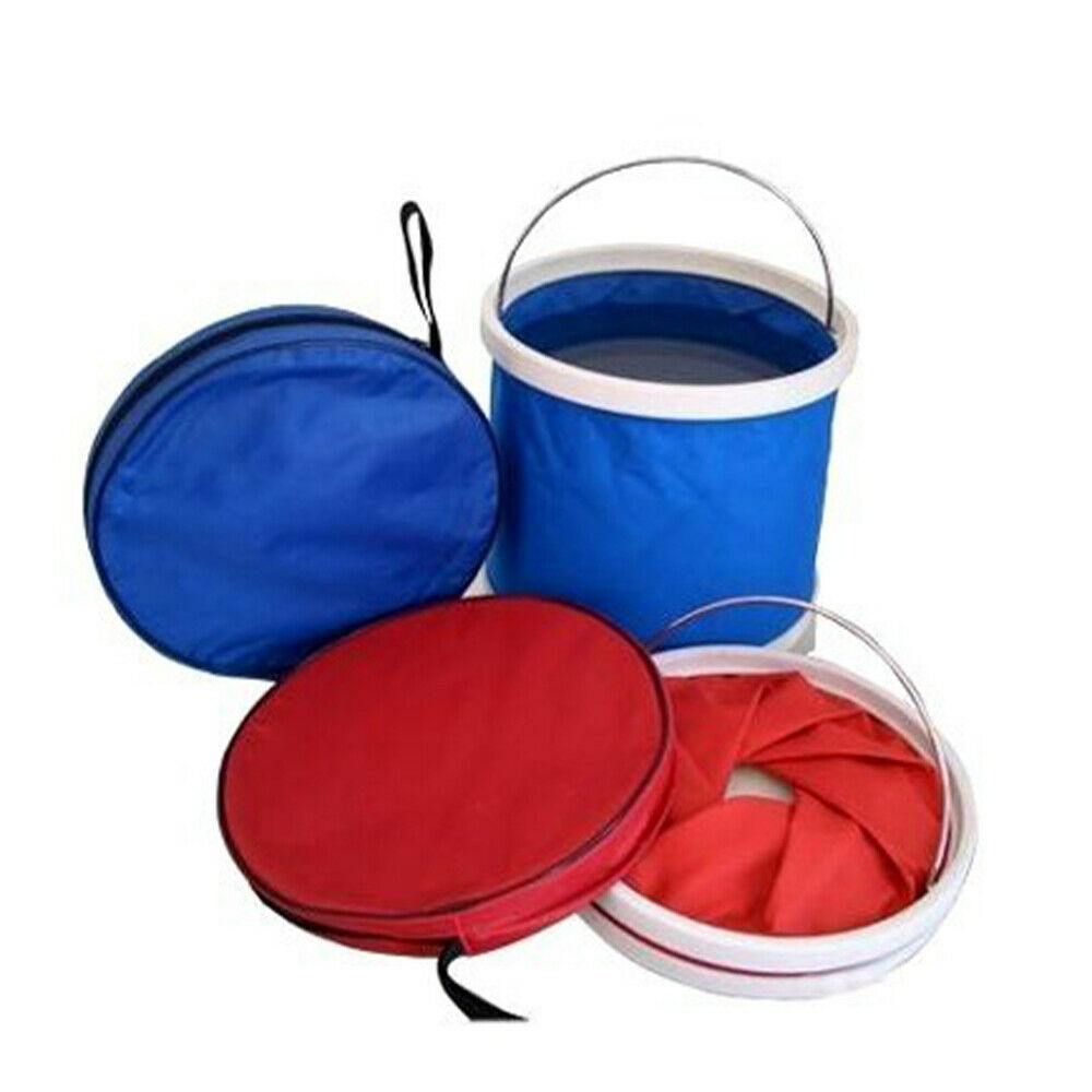 Collapsible Folding Water Garden Carrier Flexible Storage Bucket Camping Hiking