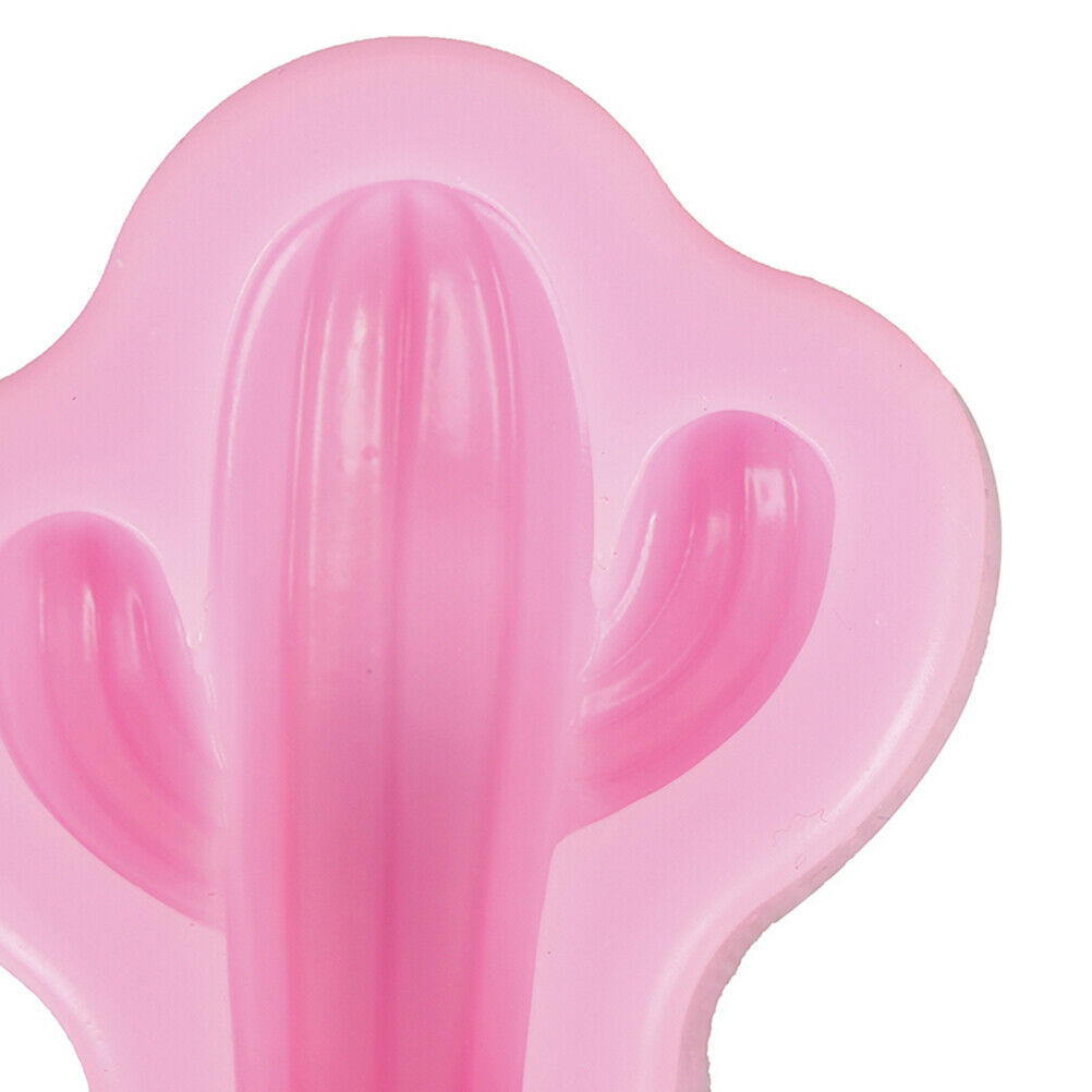1pc pink Cactus shape molds Candy Chocolate Moldscake Decorating cooking .l8
