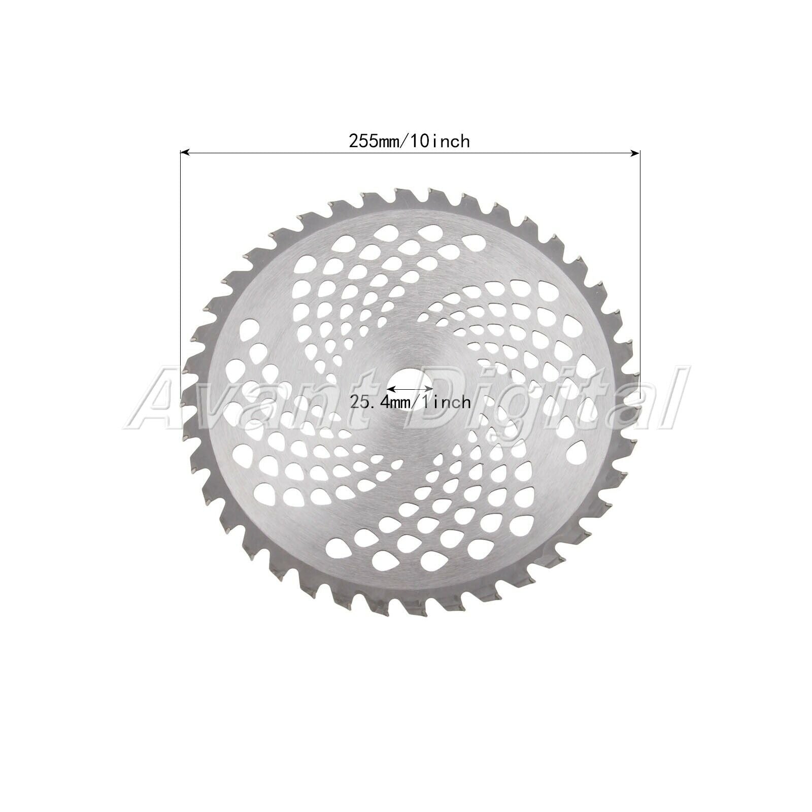 1Pc 255mm 10inch Lawnmower Mower General Use Blade Alloy 40T Brush Cutter Parts