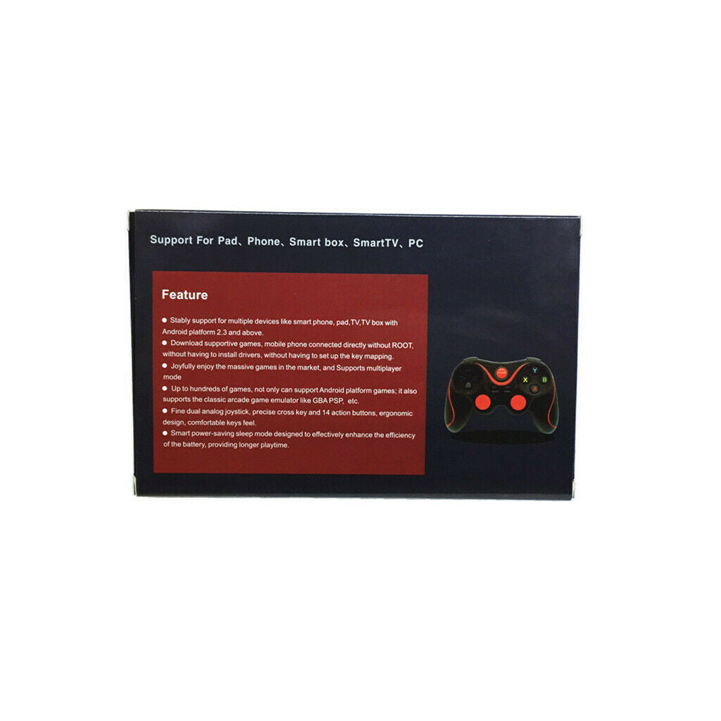 New Wireless Bluetooth Gamepad Controller Android TV Box Tablet PC With Stand