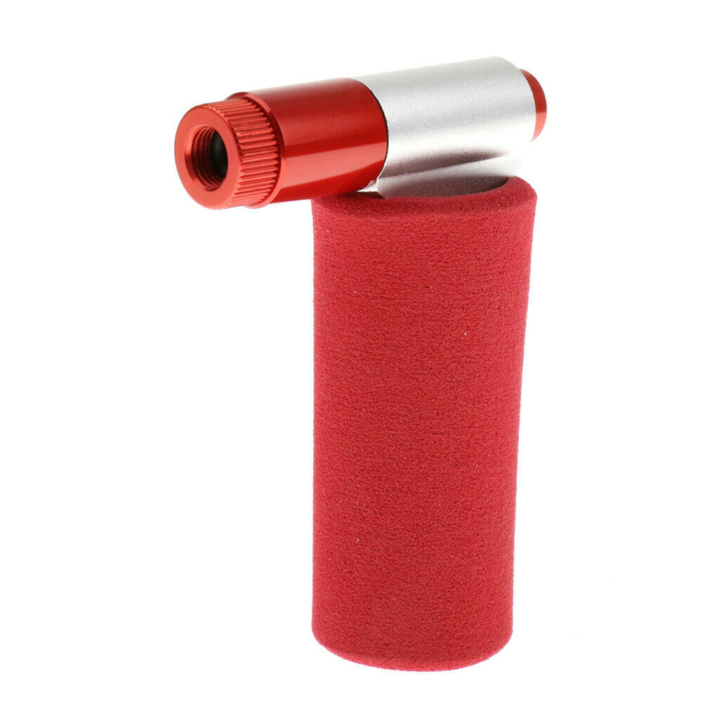 Bike 16g Thread Gas Cylinders CO2 Tyre Inflator Pump Adapter Presta Schrader
