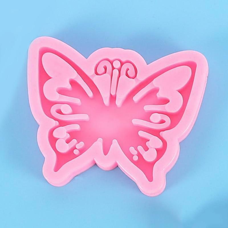 Hollow Butterfly Keychain Mold Epoxy Crystal Silicone Mold Customized Mold