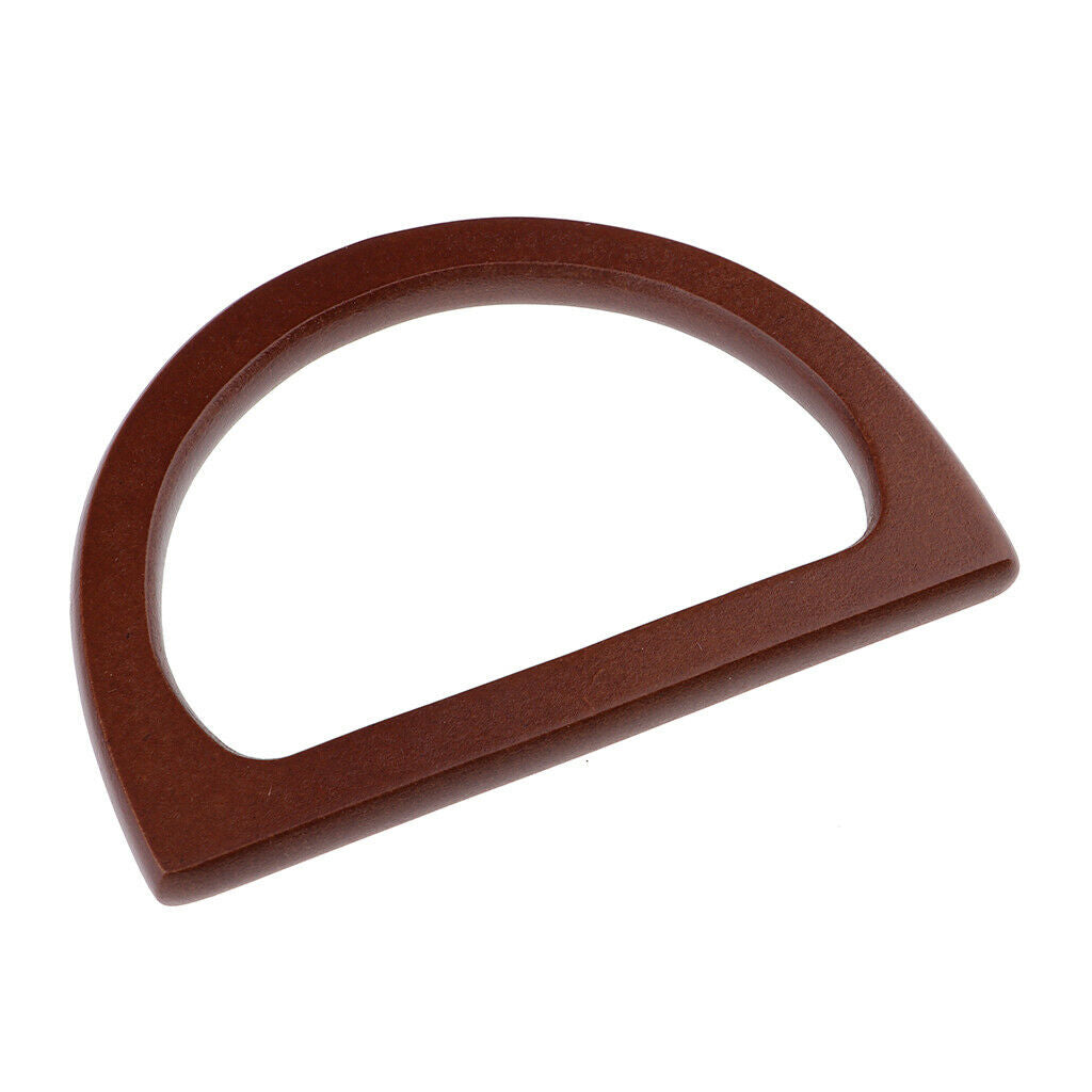 3 Pair   Wood Handbag Bag Handle Replacement Purse Making DIY Wood Handle