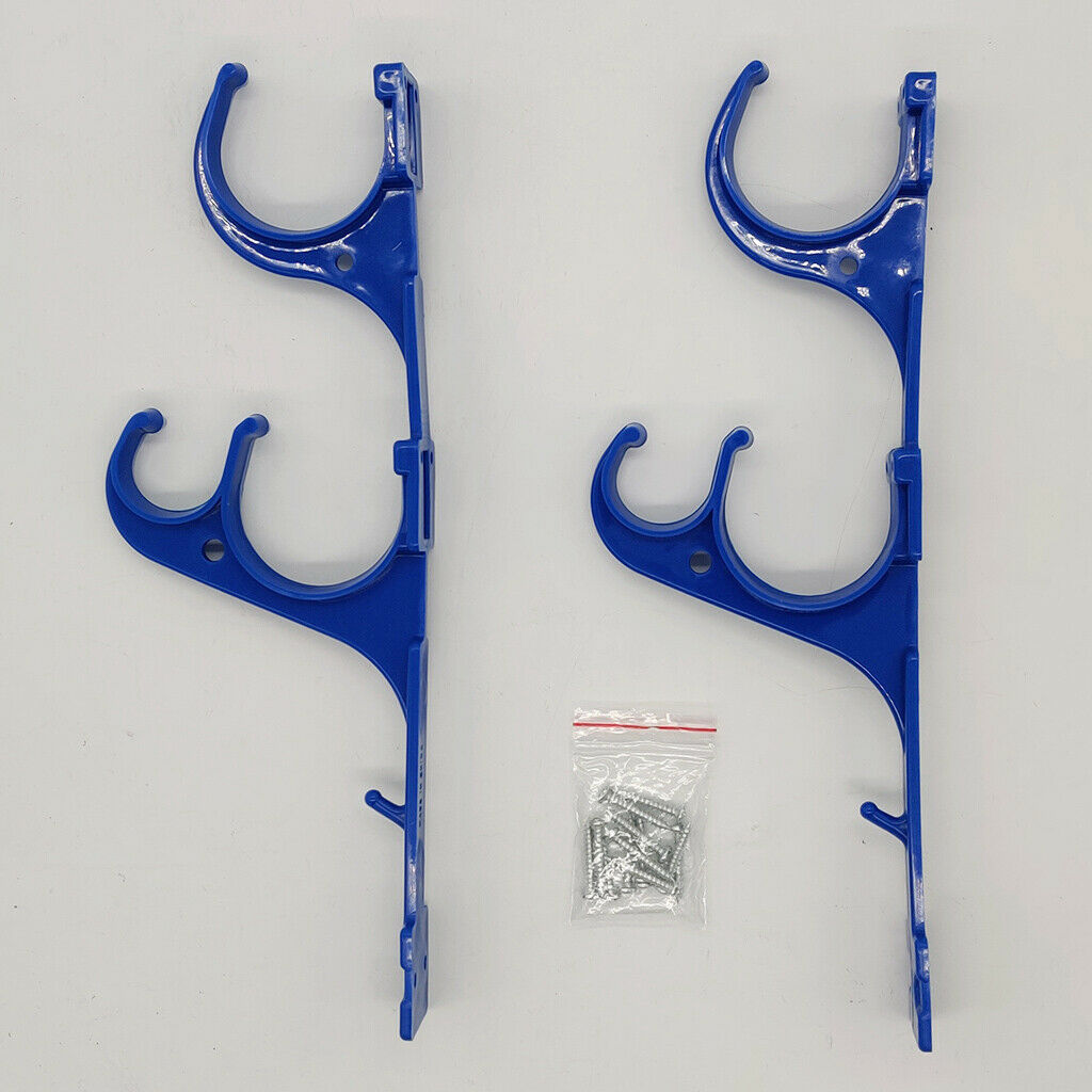 2Pcs Durable Pool Pole Hanger Replacement Swimming Pool Attachment Clips for