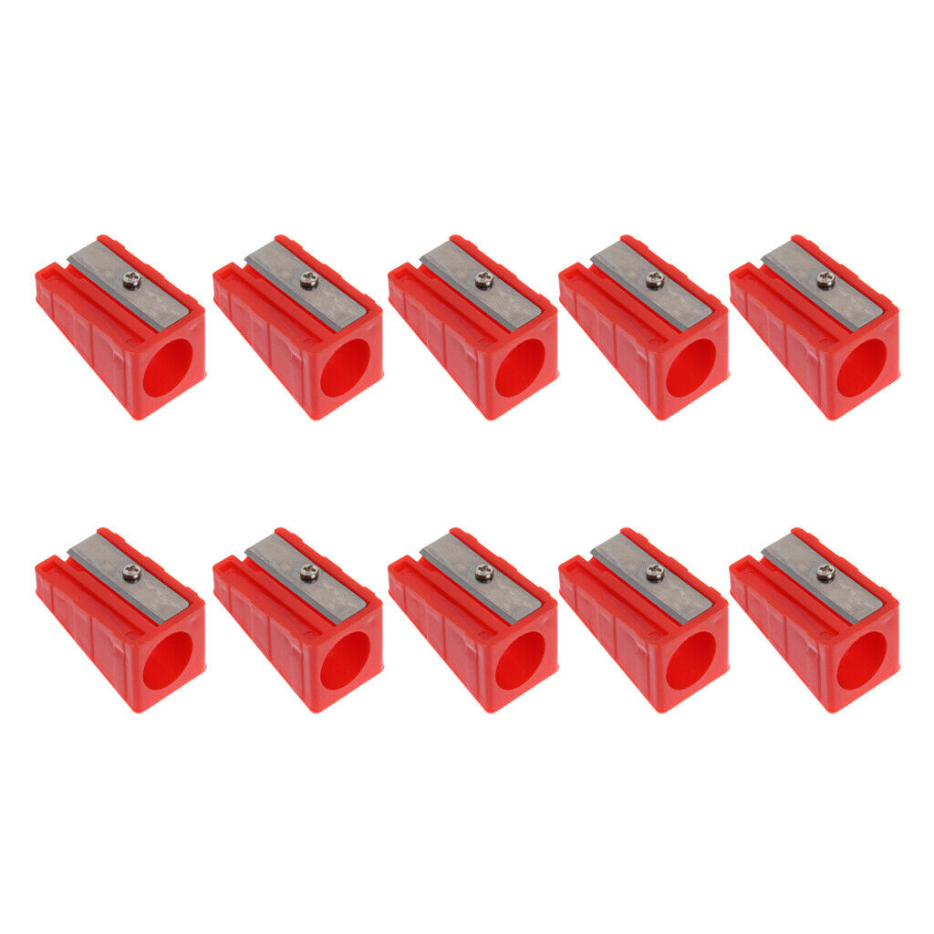 10pcs Billiards Pool Cue Tip Sharpener Shaper Maintenance Trimmer Corrector